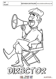 ingilizce boyama sayfaları